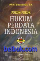 Pokok-Pokok Hukum Perdata Indonesia (Edisi Revisi 2009)